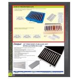 HHIP 3900-3012 10 Pair 1/8 Precision Parallel Set, 1/8\" x 3\", Wooden Case - Retail: $41