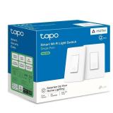 TP-Link Tapo Matter Smart Light Switch: Voice Control w/Siri, Alexa & Google Home | UL Certified | Timer & Schedule | Easy Guided Install | Neutral Wire Required | Single Pole | Tapo S505(2-Pa