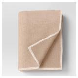 The Cozy Collection Cozy Faux Cashmere Knit Throw Tan - Threshold - Retail: $40