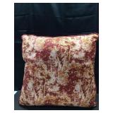 24\"x24\" Abstract Tree Printed Throw Pillow with Gusset Burgundy - Threshold designed with Studio McGee - Retail: $36