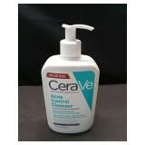 CeraVe Acne Control Cleanser, 2% Salicylic Acid Treatment Formulated With Niacinamide + Ceramides + Oil Absorbing Clay, Gentle Face Wash Helps Clear & Prevent Acne, Fragrance Free, 16 Ounce