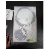 Lighted Makeup Mirror, 3000 mAh Rechargeable Double Sided Magnifying Vanity Mirror with 3 Colors, 1x/10x, 360° Rotation , Brightness Adjustable Magnification Cosmetic Light up Mirror, Women Gift