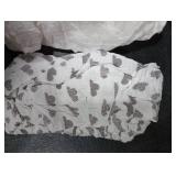 3-Pack Cotton Muslin Bassinet Sheets - Fitted Elastic Mattress Cover for Baby Boys & Girls, Breathable Bedside Bassinet Sheets Neutral Colors (Fits Oval & Rectangle Shape) (Gray)