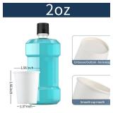 Brandon-super [100 Count - 2 oz] Small Paper Cups, Mouthwash Cups Bathroom Cups Mini Cups Small Disposable Cups