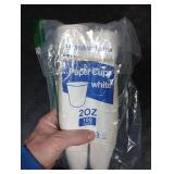 Brandon-super [100 Count - 2 oz] Small Paper Cups, Mouthwash Cups Bathroom Cups Mini Cups Small Disposable Cups
