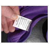 Queenmore Medium Dog Sweaters, Soft Fleece Vest Pullover Dog Jacket with Leash Hole, Warm Winter Dog Clothes Cold Weather Doggy Dachshund Sweater for Medium Dogs Cats Boy or Girl (Lavender, M)