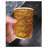 WBCBEC 66ft Metallic Holiday Tinsel Twist Glitter Garland Decoration for Christmas Tree, Wedding & Birthday Parties (Gold)