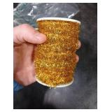 WBCBEC 66ft Metallic Holiday Tinsel Twist Glitter Garland Decoration for Christmas Tree, Wedding & Birthday Parties (Gold)