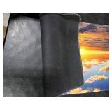 Galdas Gaming Mouse Pad XXL XL Large Mouse Pad Mat Long Extended Mousepad Desk Pad Non-Slip Rubber Mice Pads Stitched Edges Thin Pad (31.5x11.8x0.12 Inch)-Sunset Beach