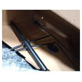 VUFOZ Solar Wind Spinners Outdoor H63xW13 Metal Kinetic Garden Spinner with Crackle Glass Ball & Built-in Solar Panel Peacock-Style Yard Wind Sculpture with LED Light