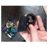 Fidget Spinner Toy Adults & Teen Plastic Fidgets Magnetic Slider Spinner Chain Ring Cool Gadget Roller Office Desk Toy 5 in 1 Stress Relief Sensory Item for Autism ADHD Anxiety Stocking Stuffers Men