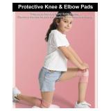 Elbow And Knee Sleeves Kids, Toddler Knee Braces Elbow Braces Volleyball, Tennis Elbow Compression Sleeve, Kids Knee Brace Elbow Brace for Volleyball Basketball Baseball Football Cycling (Black, Mediu