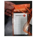 2 Pcs Waterproof EpiPen Carrying Case EpiPen Pouch Emergency Medical Pouch Holds 2 EpiPens Allergy Medicine Essentials