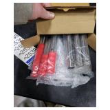 FUSBUNTY Pooper Scooper, Long Handle Dog Pooper Scooper, Heavy Duty Stainless Steel Rake with Tray & Spade Set for Pet Waste Removal, for Grass, Dirt or Gravel