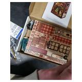 3DVASE Book Nooks for Adults, DIY Miniature Dollhouse Book Nook Kit, Model Kits Craft Kits for Adults with Led Light and Music Mechanism, Adult Craft Kits Gifts for Family and Friends