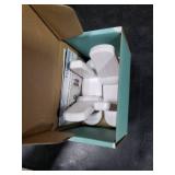 Door Lever Lock (2 Pack) Prevents Toddlers from Opening Doors Easy One-Hand Operation for Adults Durable ABS with 3M Adhesive Backing No Tools Needed for Install