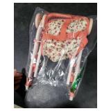 My First Baby Doll Stroller for Toddlers 3 Year Old Girls, Little Kids | Toy Stroller with Bottom Storage Basket, Foldable Frame, Canopy, Seatbelt