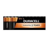 Duracell Coppertop 9V Battery, 6 Count (Pack of 1), 9 Volt with Long-lasting Power, All-Purpose Alkaline 9V Battery for Household and Office Devices