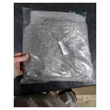 3 Inch Low Profile Under Bed Storage Bins with NO STURCTURE Design, Shallow Clothes Storage Bags with Clear Lids & Waterproof Fabric - Fits Under Sofa, Couch, Dorm, or College Beds 40x20x3inch Gre