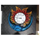 Large Number Indoor Outdoor Thermometer, Celestial Sun and Moon Decor Wall Thermometer for Patio, Outside, Inside, Home, Garden, Room, Window, Greenhouse (15)