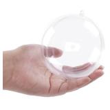 Super Z Outlet Clear Plastic Acrylic Bath Bomb Mold Shells Molding Balls Kit (100mm, 12 Pack)