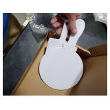 PDOZV Hand Mirror, 2 Pcs Portable Hand Mirrors with Handle, See Back of Head Haircut Personal Handheld Travel Small Ladies