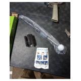 KALAUTO Golf Swing Trainer with Golf Swing Band- Retractable Golf Swing Training Aid Click Club Indoor Practice Warm Up Stick Flexible Telescopic Tempo Trainer (Black-Right Hand)