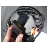 Tengchi RCA to HDMI Converter, Composite to HDMI Adapter Support 1080P PAL/NTSC Compatible with PS one, PS2, PS3, STB, Xbox, VHS, VCR, Blue-Ray DVD Players