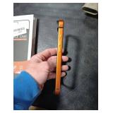 AOPNN New Aluminum Frame Metal Bumper Frame Slim Hard Case Cover for iPhone17Pro MAX, Metal Frame with Soft Inner Bumper, Raised Edge Protection (Orange, for iPhone17Pro Max)