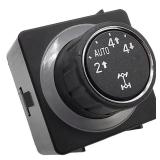 4 WD Four Wheel Drive Selector Switch Fit for Chevy 2014-2019 Silverado 1500,Suburban Tahoe 2015-2020,GMC 2017-2018 Sierra 1500, Sierra 1500 Limited 2019, Yukon 2017-2020 Replaces 84254255 1S15373