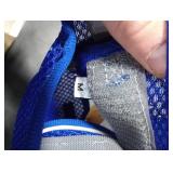 AIITLE Step in Dog Harness and Leash Set - No Pull Escape Proof Vest Harnesses with Soft Mesh and Reflective Bands, Adjustable Pet Outdoor Harnesses for Small and Medium Dogs Royal Blue M Grey Leash