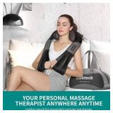 Nekteck Neck Massager for Pain Relief Deep Tissue, FSA Eligible Shiatsu Neck Back Massager with Heat, HSA Massage Tools for Shoulder Trapezius Waist Leg Muscle, Relaxation Gifts for Men Women Dad Mom