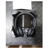 (2025 Upgraded) Wireless Headset with Mic for Work, Bluetooth Headset with Noise Canceling Microphone with Dongle, Charging Base & Mic Mute, Wireless Headphones for Work from Home/PC/Computer