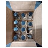 10 Pack, 2 oz Small Clear Glass Bottles w/Lid & 3 Funnels - 60ml Boston Shot Bottles for Health, Immunity, Potion, Wellness, Sample, Ginger, Juice - Mini Personal Care & Beauty Travel Bottle