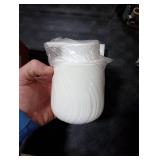 Agyiuns Foam Hand Soap Dispenser - 13.5 oz Ceramic foaming Hand soap Dispenser with Easy-to-Press Pump for Bathroom refillable Liquid Hand soap Dispenser (Foam-White)