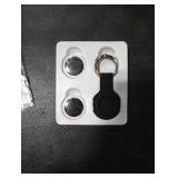 Air Tracker Tag 2 Pack [Apple MFi Certified] with Find My(iOS Only), Key Finder with No App Needed, Waterproof, 365-Day Standby,Wallet Key Bag Luggage Tracker