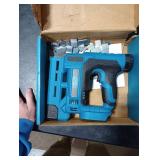 ZUYIYI 18GA 2-in-1 Cordless Brad Nailer for Makita 18v Battery(NOT Included), Nail Gun Battery Powered, Electric Stapler Gun w/1000 Nails & Staples, Adjustable Depth for Upholstery, Woodworking TOOL O