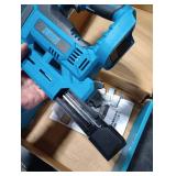 ZUYIYI 18GA 2-in-1 Cordless Brad Nailer for Makita 18v Battery(NOT Included), Nail Gun Battery Powered, Electric Stapler Gun w/1000 Nails & Staples, Adjustable Depth for Upholstery, Woodworking TOOL O