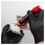 KAIWEETS Voltage Tester/Non-Contact Voltage Tester with Signal Percentage, Dual Range AC 12V/70V-1000V, Live/Null Wire Tester, Electrical Tester with LCD Display, Buzzer Alarm, Wire Breakpoint Finder