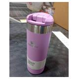 Stanley AeroLight Transit Bottle 16 oz | Locking Drink Through Lid | Leak Resistant Water Bottle or Coffee Travel Mug | Lightweight Insulated Stainless Steel | BPA-Free | Lilac