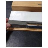 Libken Whetstone Knife Sharpening Stone Kit 1000/6000 Grit with Wooden Box Wet Stone Sharpener Set for Kitchen Knives, BBQ, Hunting, Pocket, Scissor, Blade, Razor Angle Guide & Flattening Stone