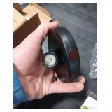 HAMVIDNE LED Spotlights, Battery Powered Picture Lights, Uplighting Indoor, Puck Light with Remote, Plant & Wall Art Display Dartboard Closet Spotlights, Black MISSING ONE BATTERY COVER