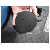 HAMVIDNE LED Spotlights, Battery Powered Picture Lights, Uplighting Indoor, Puck Light with Remote, Plant & Wall Art Display Dartboard Closet Spotlights, Black MISSING ONE BATTERY COVER