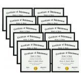 ELSKER&HOME 8.5 x 11 Frame Black 12 Pack, Certificate Award Document Diploma Frame Multi Pack, 8.5x11 Picture Frame for Wall & Tabletop Mounting in Horizontal or Vertical Format