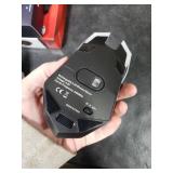 VersionTECH. Wireless Gaming Mouse, Rechargeable Computer Mouse Mice with Colorful LED Lights, Silent Click, 2.4G USB Nano Receiver, 3 Level DPI for PC Gamer Laptop Desktop Chromebook Mac-Black