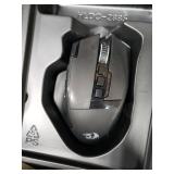 Redragon Wireless Gaming Mouse, Ergonomic Mouse 16000 DPI with Rapid Fire Key, 9 Macro Buttons, 170-Hour Durable Power Capacity and RGB Backlight Wired/Wireless Mouse for Laptop/Mac/PC