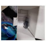 Candy Bila Kids Bluetooth 6.0 Headphones with LED Light, 85Hours Playtimes, Type-C Fast Charging, 85/94dB Volume Limited, Comfort Wireless Headphones with Built-in Mic, Wired & TF Card Mode, Blue