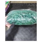 Puncuntex Green Throw Blanket 50x60 Decorations Fleece Super Soft Plush Fuzzy Cozy Blanket with Square 3D Jacquard Grid Design Luxury Lightweight for Couch Sofa Chair,Dark Forest Green