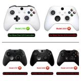 eXtremeRate Blue Soft Touch Front Housing Shell Case for Xbox One S/X Controller, Comfortable Replacement Kit Faceplate Cover for Xbox One Wireless Controller Model 1708