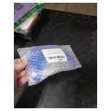 eXtremeRate Blue Soft Touch Front Housing Shell Case for Xbox One S/X Controller, Comfortable Replacement Kit Faceplate Cover for Xbox One Wireless Controller Model 1708